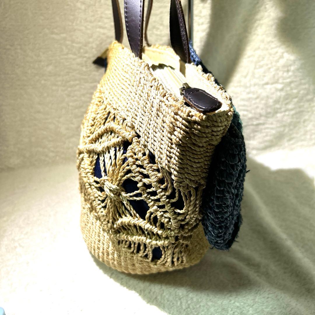 未使　タグ付　mahalmixage マハルミクサージュ　ビジューバック　トート