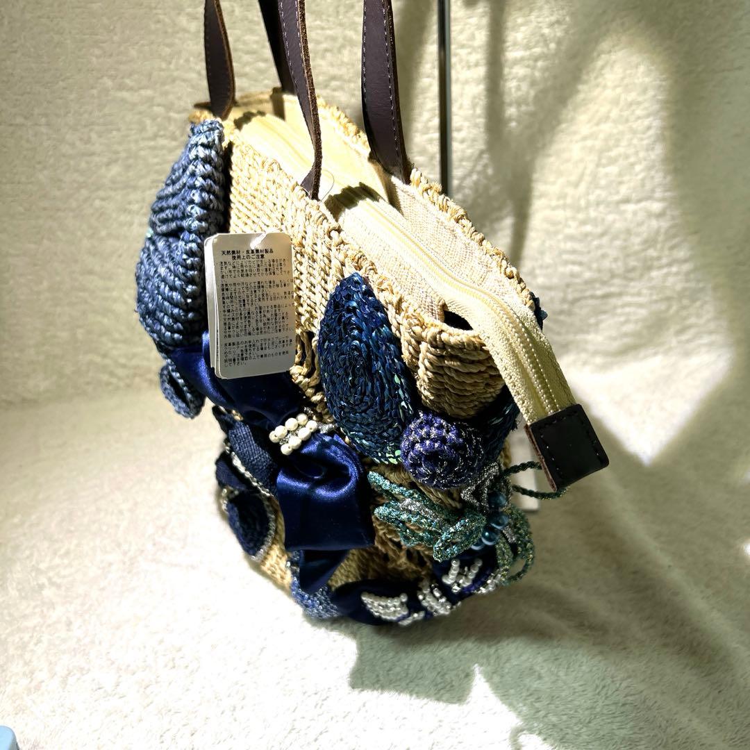 未使　タグ付　mahalmixage マハルミクサージュ　ビジューバック　トート