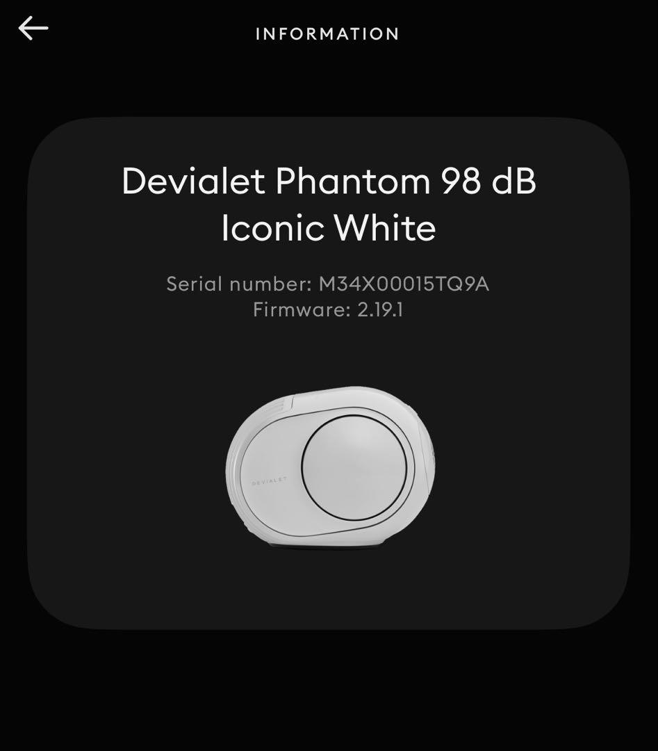 イケメンヤイン 　Devialet reactor 98db スピーカー
