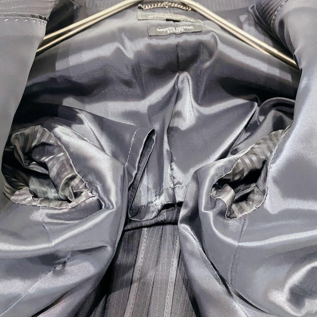 【 ３☆８ 様】23区 ストライプヨーロッパ製高級生地 スカートセットアップ