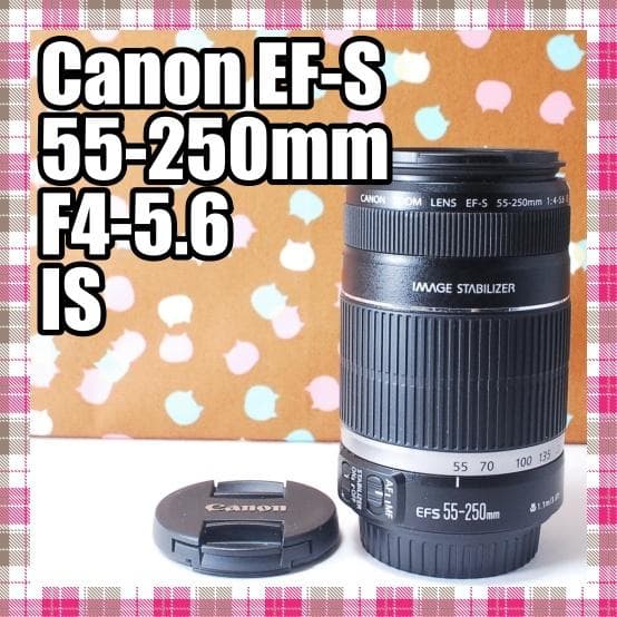 ✨超美品✨Canon EF-S 55-250mm F4-5.6 IS