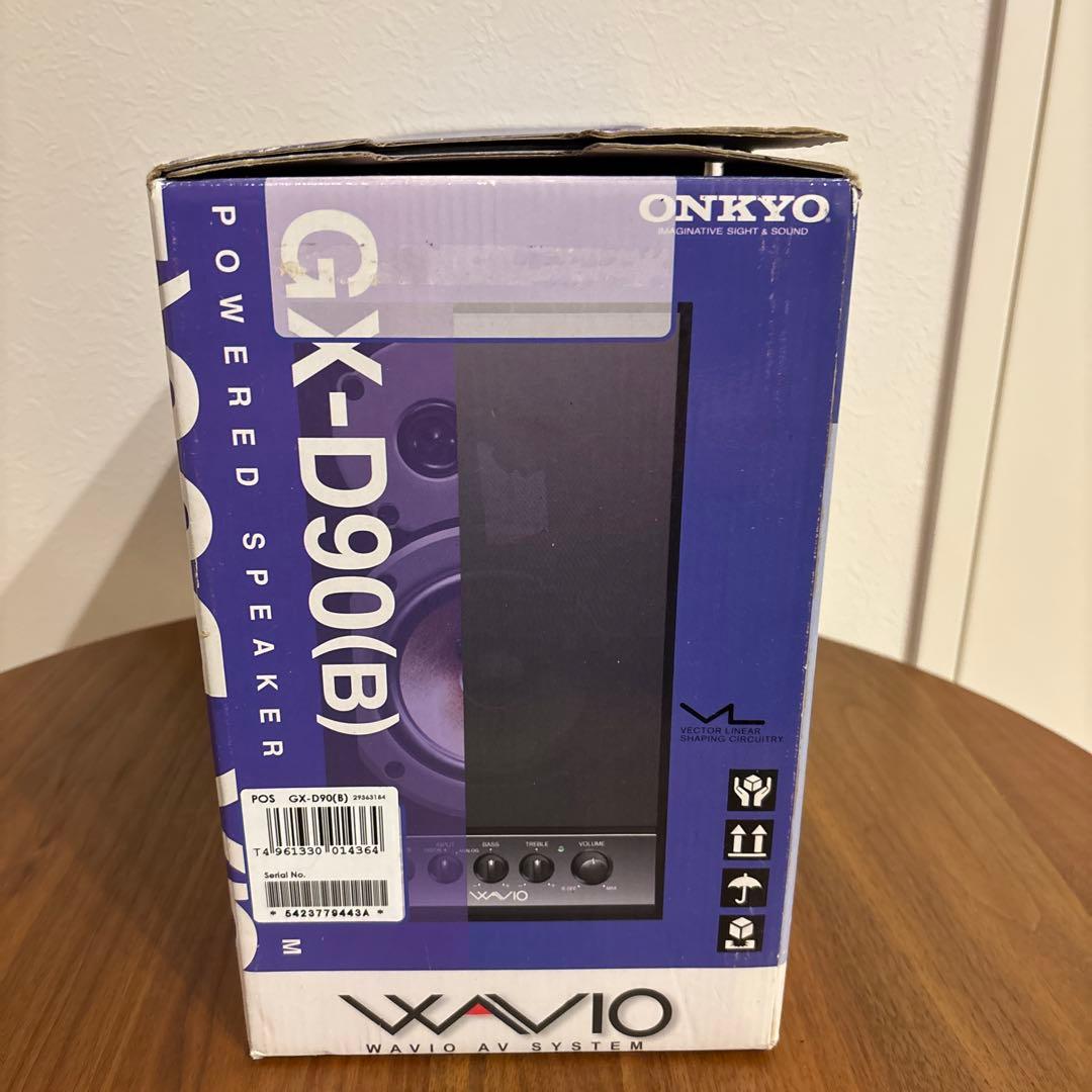 ONKYO GX-D90(B) パワードスピーカー WAVIO 2個セット