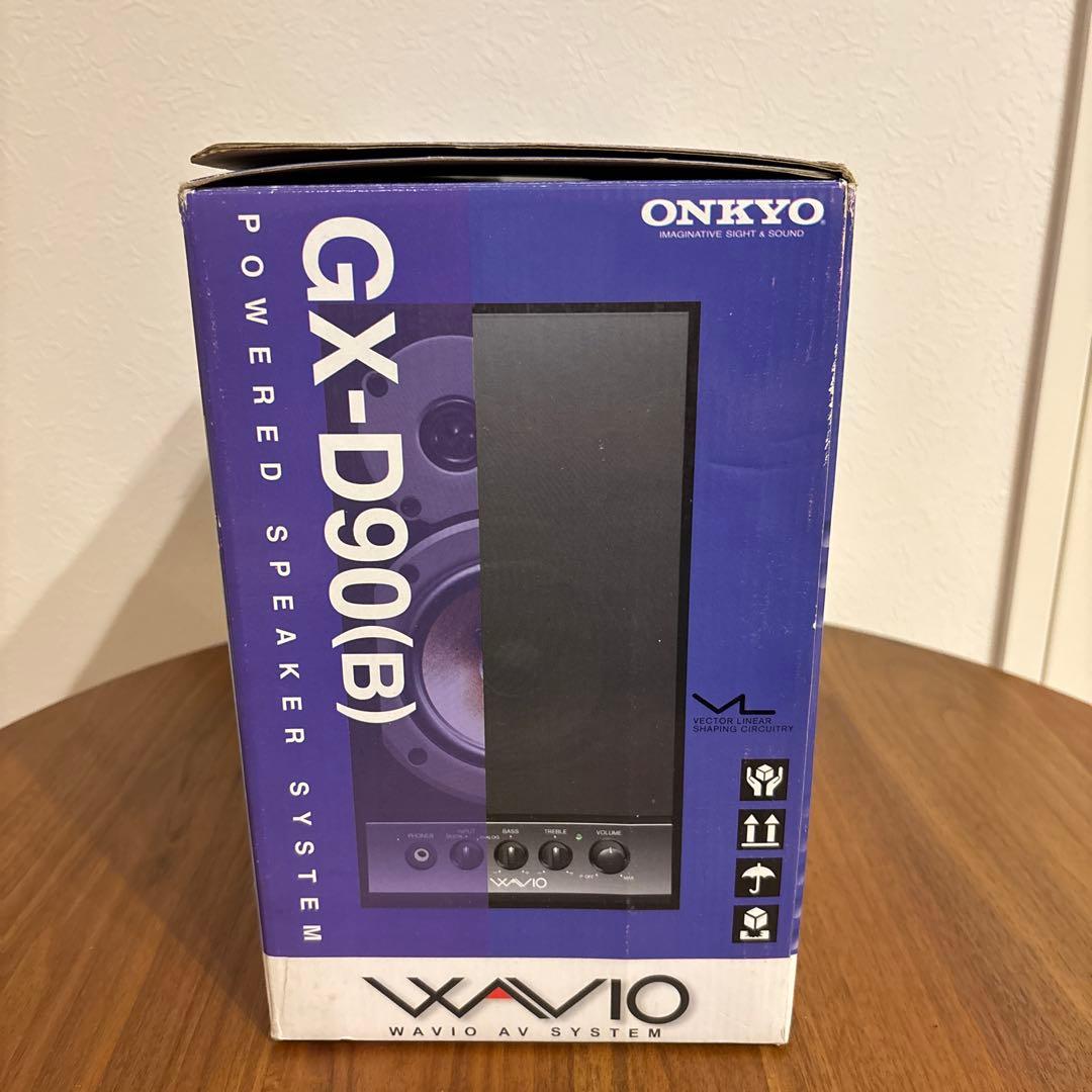 ONKYO GX-D90(B) パワードスピーカー WAVIO 2個セット