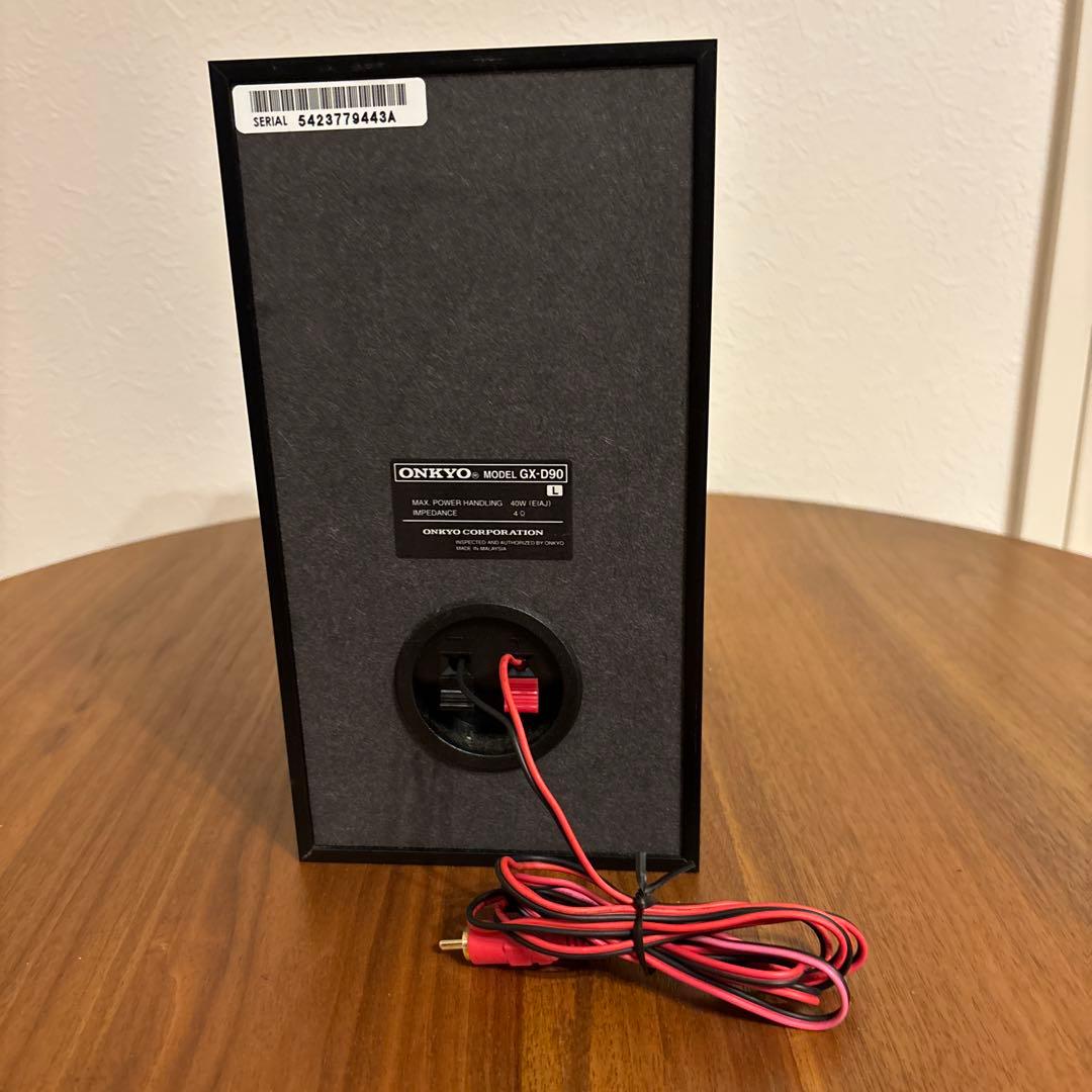 ONKYO GX-D90(B) パワードスピーカー WAVIO 2個セット