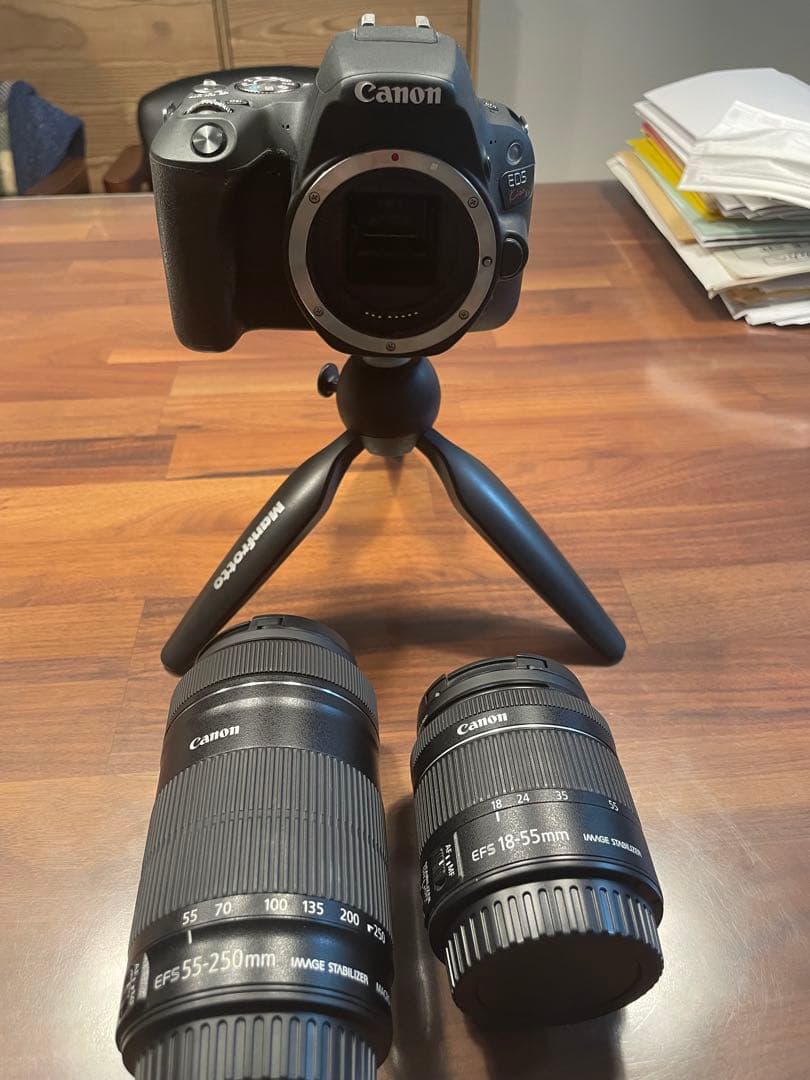 【美品】Canon EOS Kiss X9 ダブルレンズセット