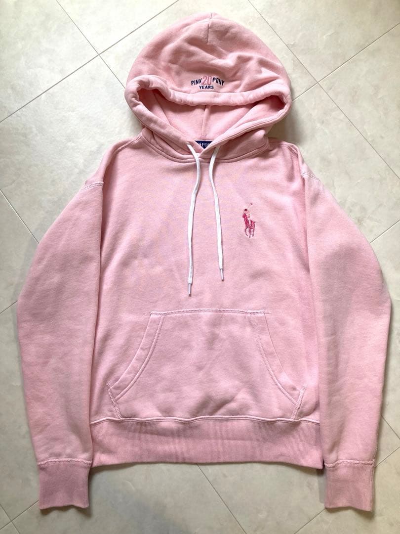 ラルフローレン Pink Pony フリース フーディ　ピンクポニー
