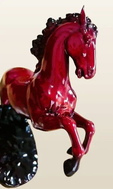 Noritake ノリタケ　競走馬跳馬　スタジオコレクション競走馬