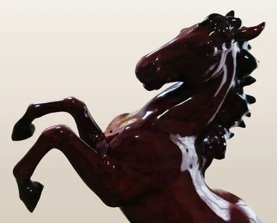 Noritake ノリタケ　競走馬跳馬　スタジオコレクション競走馬