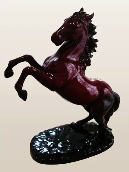 Noritake ノリタケ　競走馬跳馬　スタジオコレクション競走馬