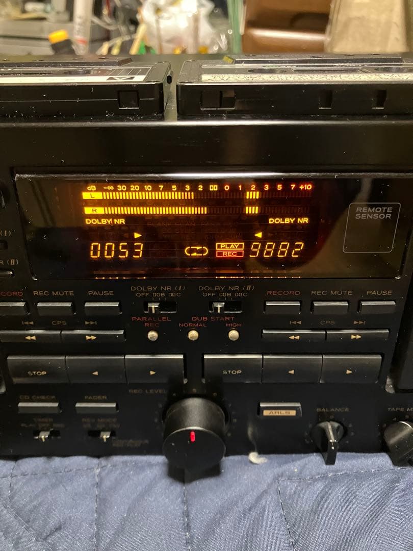 【新年価格】《完動品》TEAC W6000R ダブルオートリバースカセットデッキ