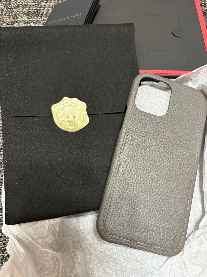 Bonaventura グレー iPhoneケース