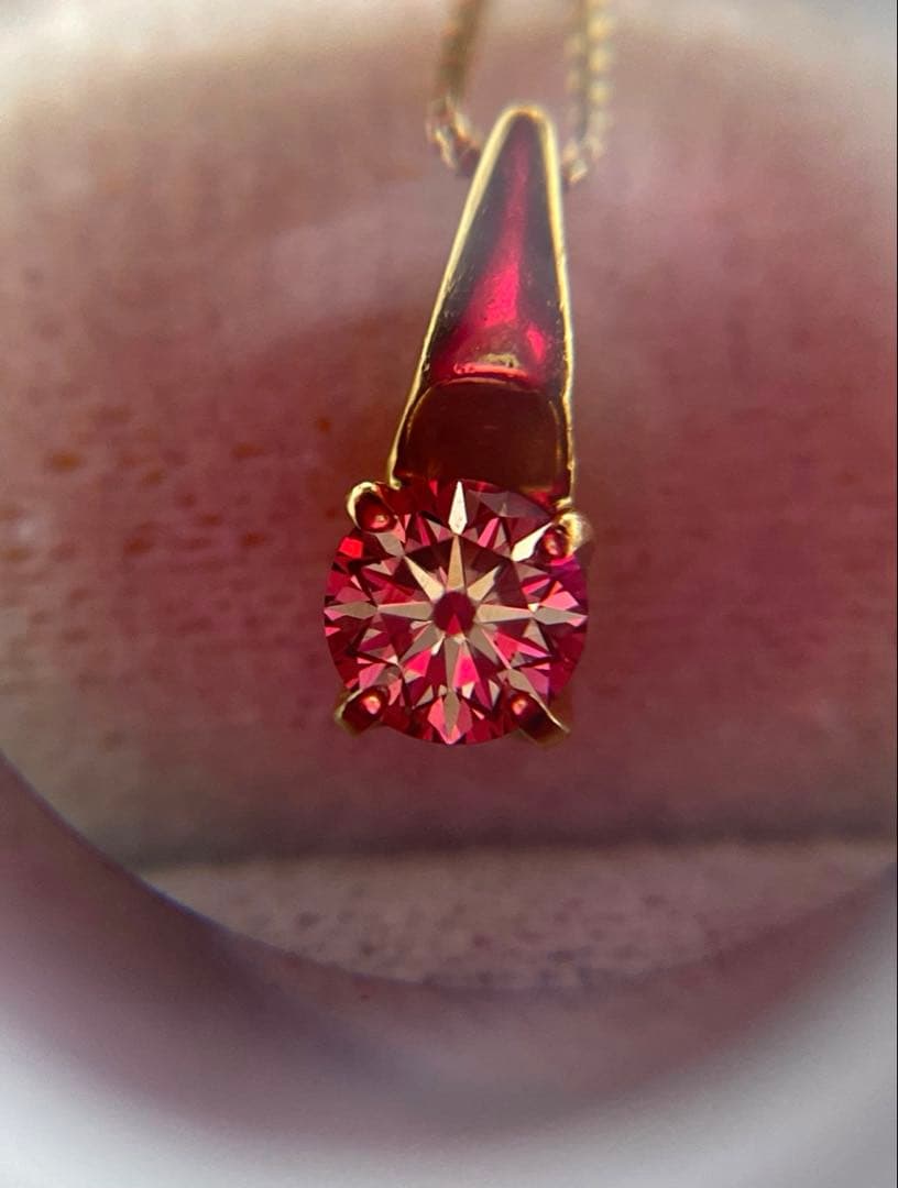 JA115★高級 ダイヤモンド0.3ct K24 ペンダントヘッド