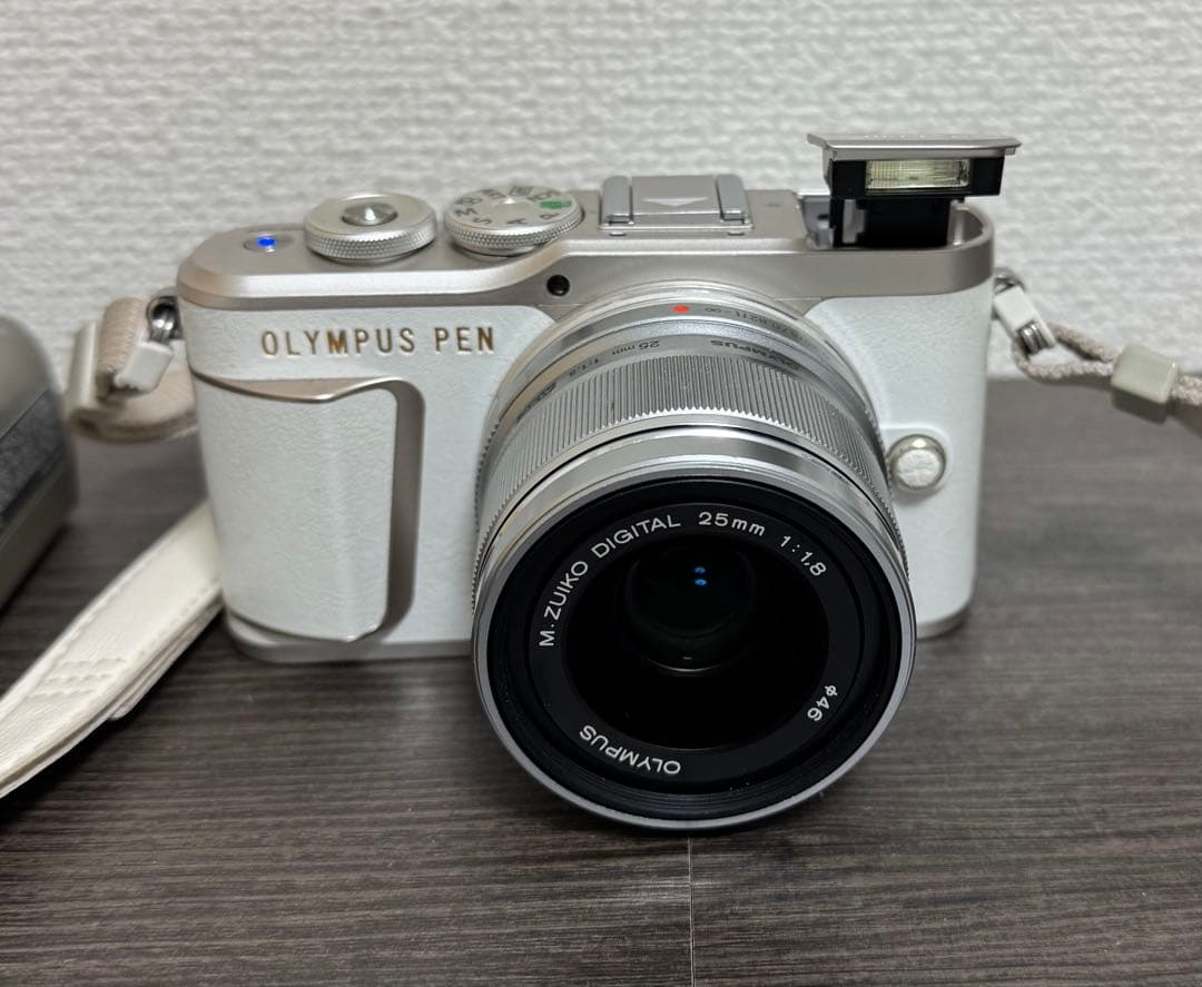 【動作確認済】 OLYMPUS PEN E-PL10 ミラーレス一眼 ホワイト