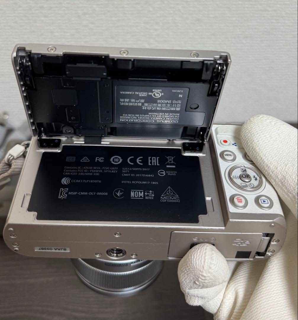 【動作確認済】 OLYMPUS PEN E-PL10 ミラーレス一眼 ホワイト