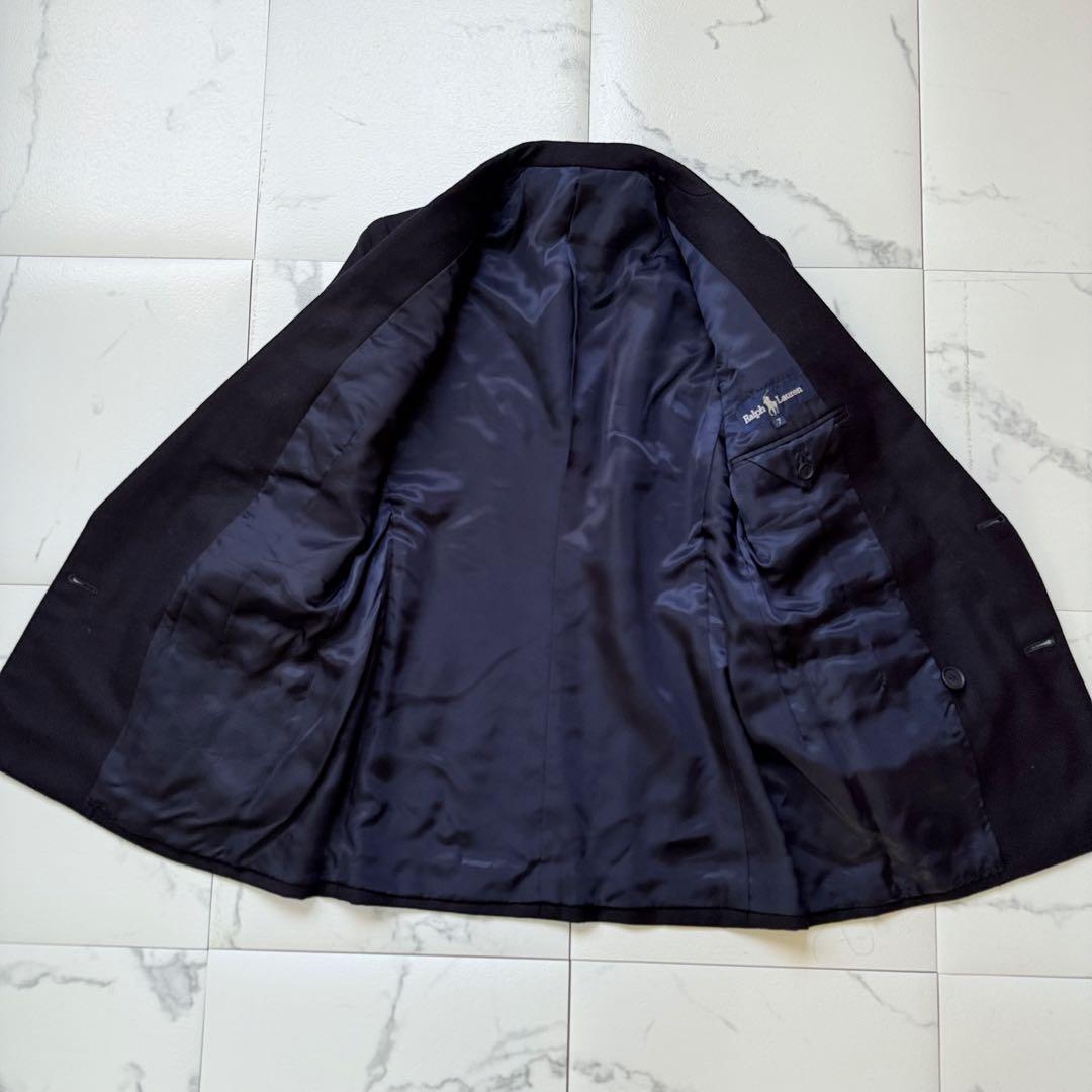 白クマちゃん　 美品 ラルフローレン 紺ブレ 金ボタン ブレザー