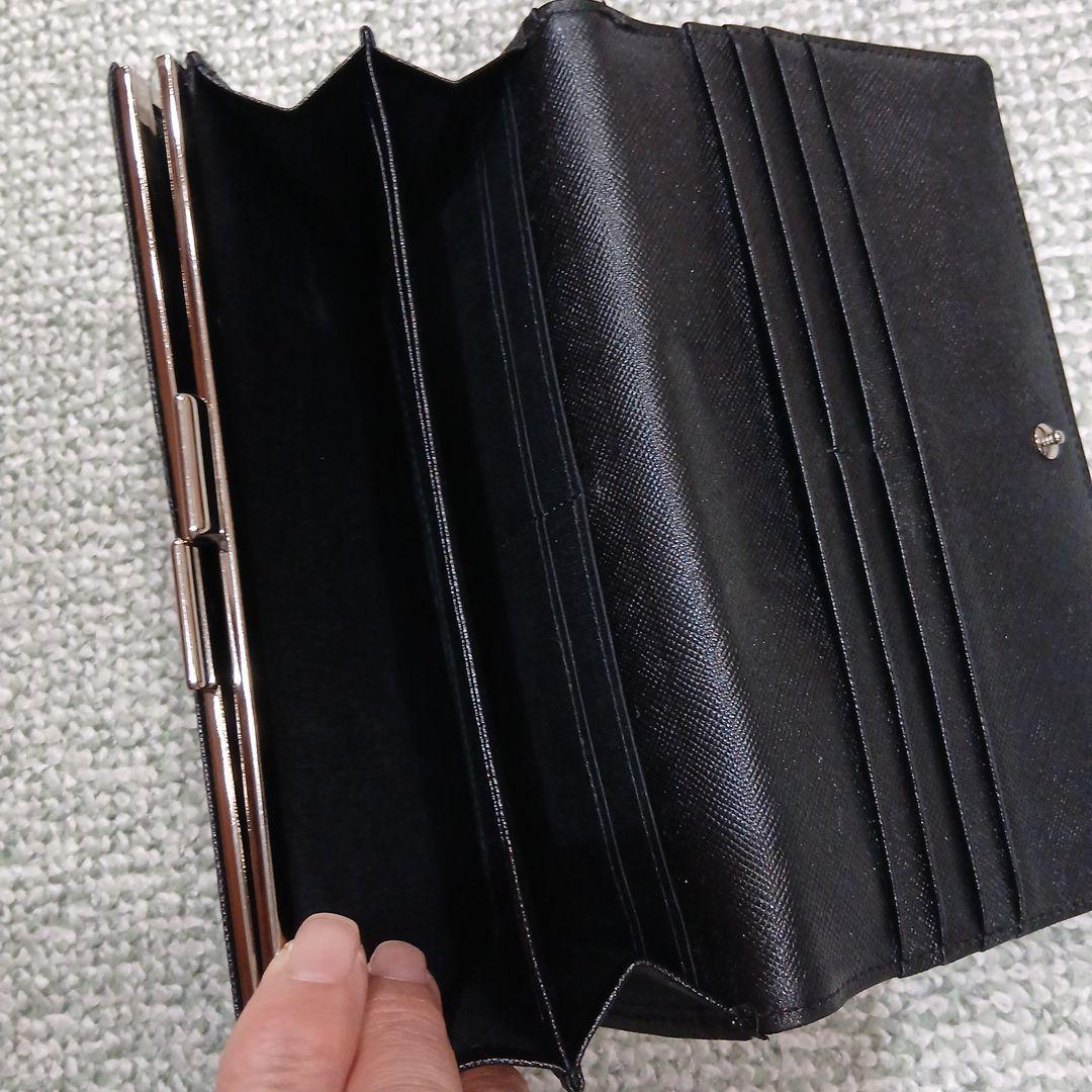 BURBERRY チェック柄 長財布