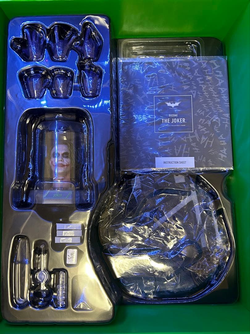 ホットトイズ　HOT TOYS DX33AE ダークナイト JOKER 植毛版