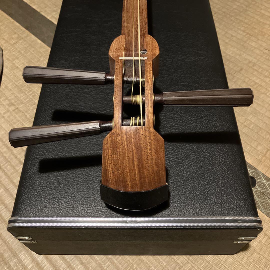 三味線 中棹 セット ハードケース付き 民謡