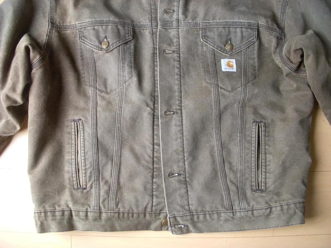 carhartt　トラッカージャケット　2xl ブラウン