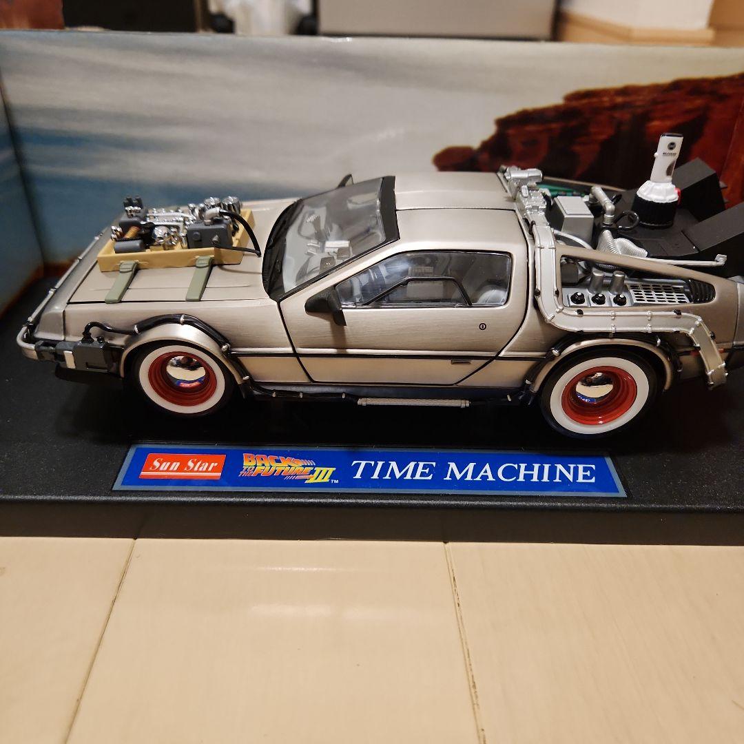 バック・トゥ・ザ・フューチャー III タイムマシン 1/18