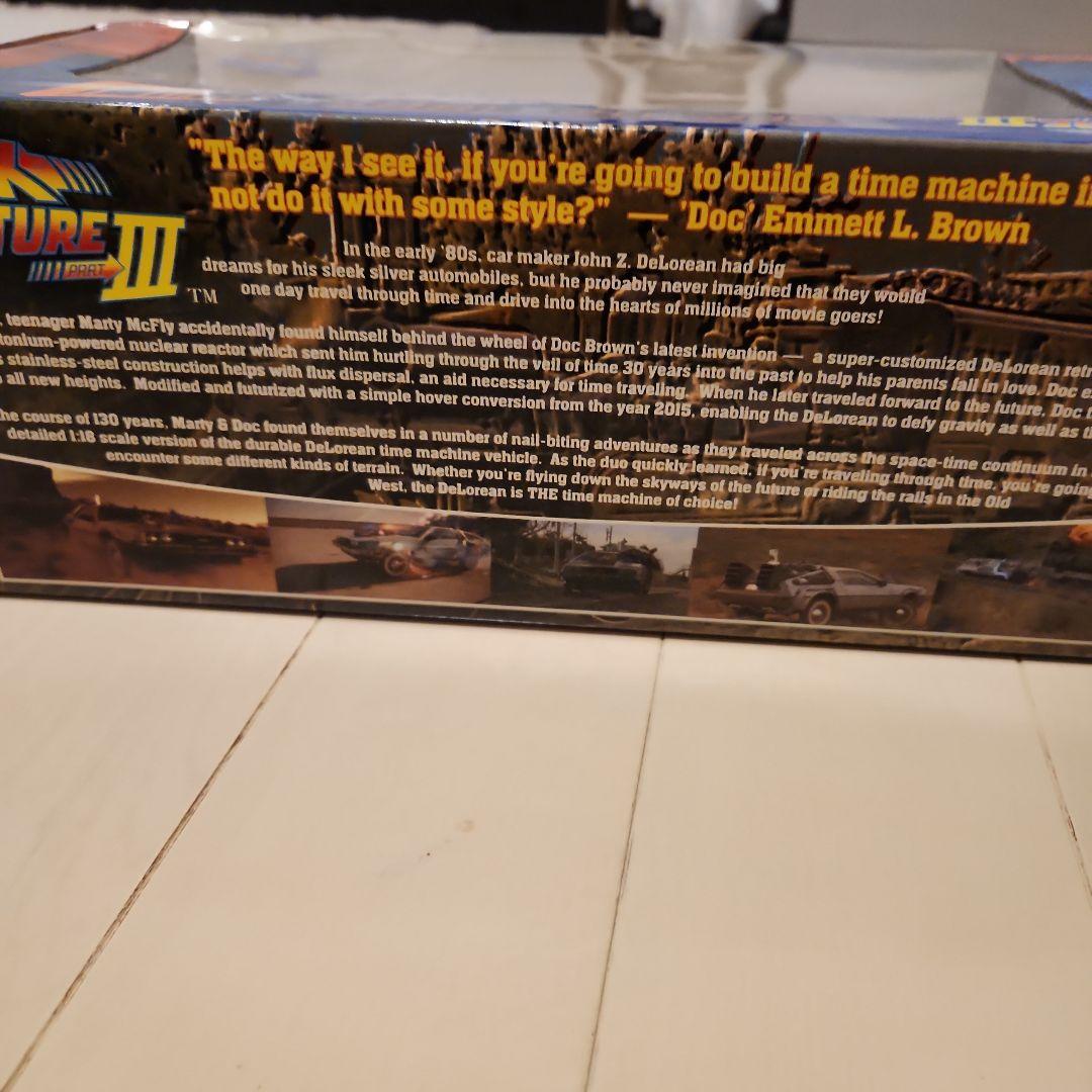 バック・トゥ・ザ・フューチャー III タイムマシン 1/18