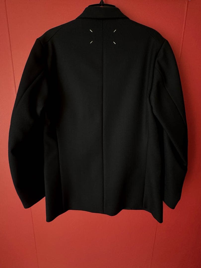 【即購入ok】マルジェラ　ブラック ジャケット(内ポケット3つ)