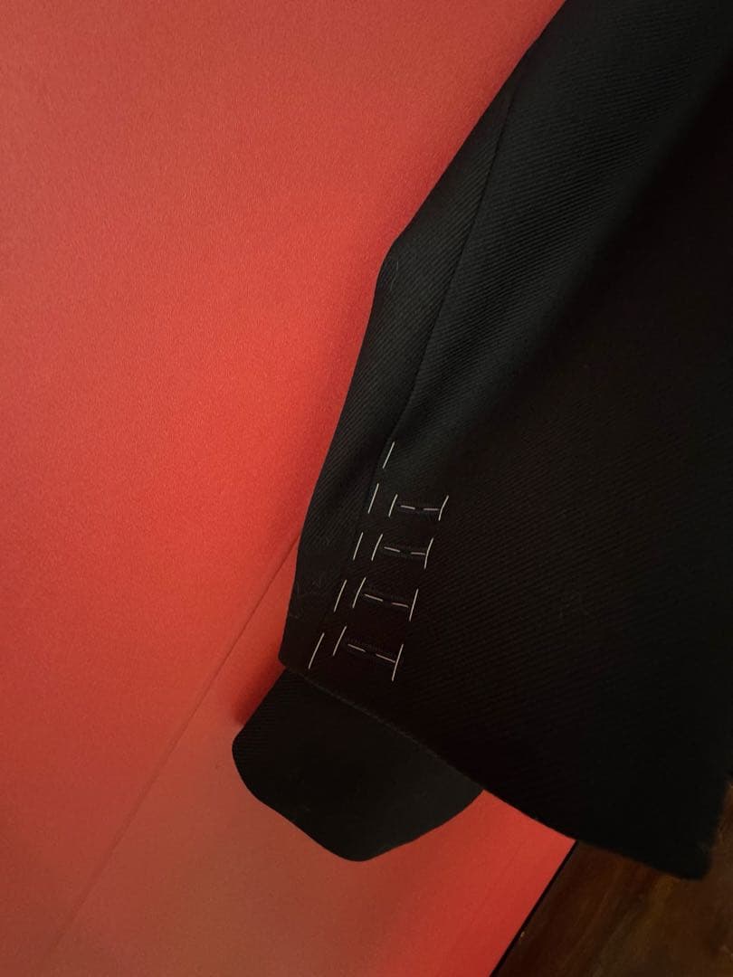 【即購入ok】マルジェラ　ブラック ジャケット(内ポケット3つ)