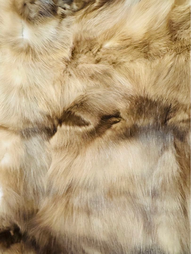 ロシアンセーブル　ケープ　ポンチョ