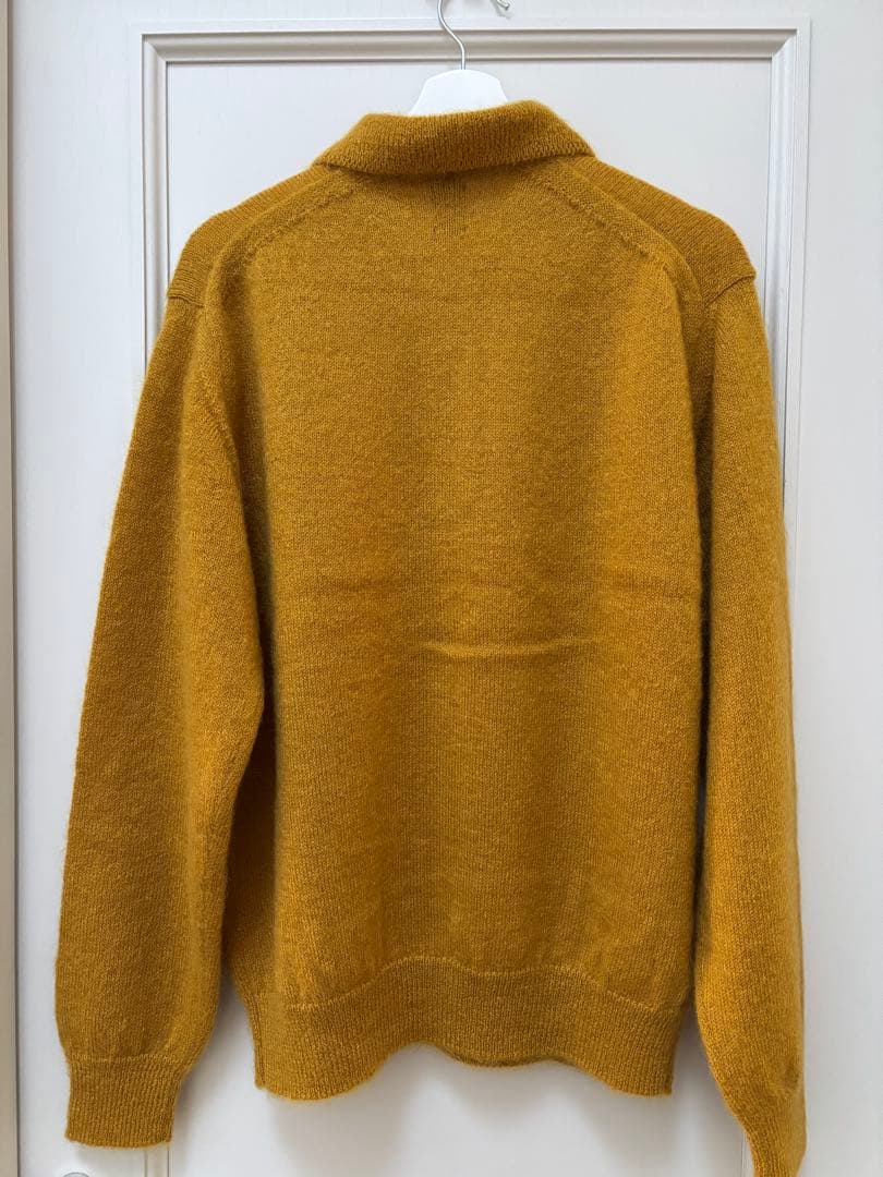 BATONER モヘヤニットポロ サイズ2