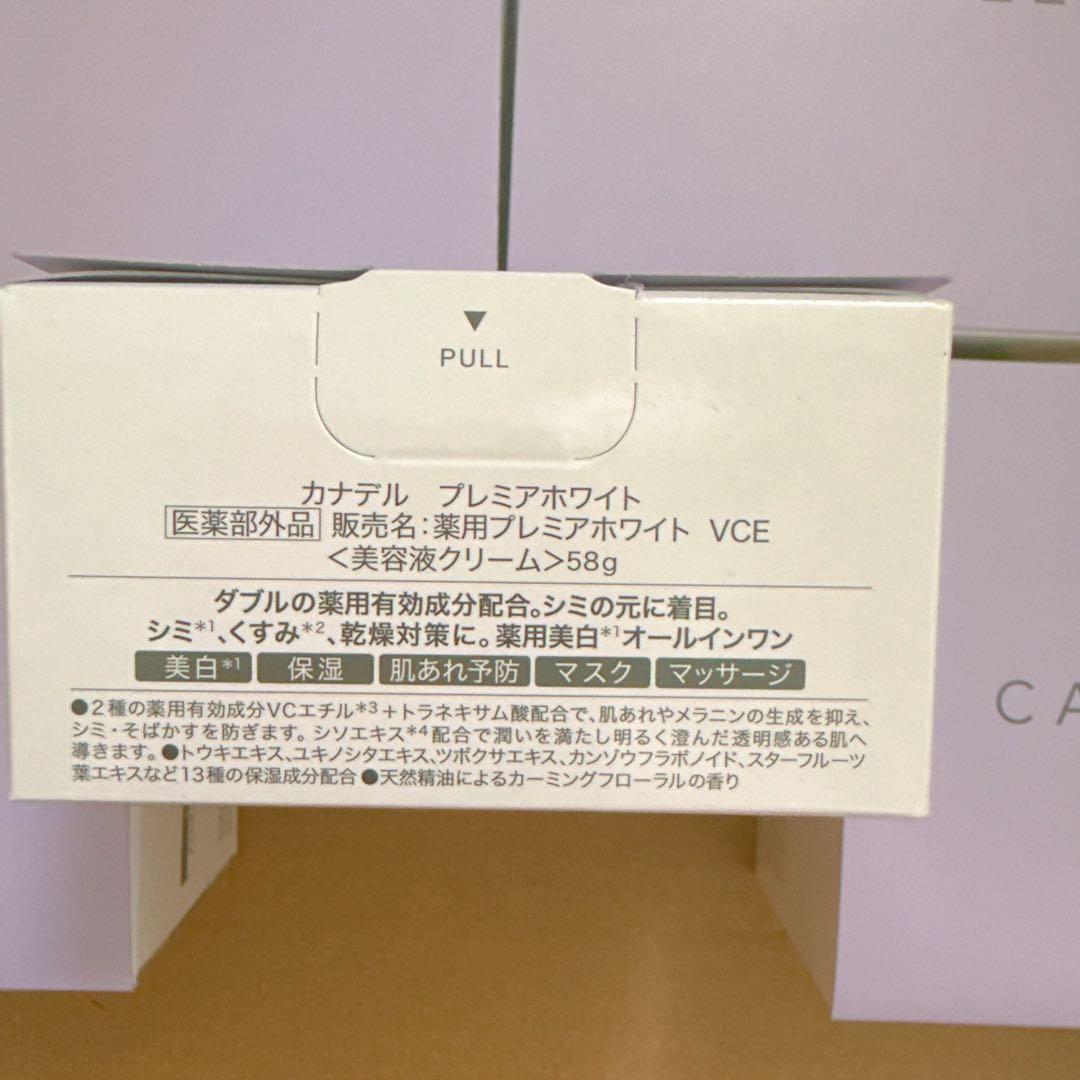 CANADEL 薬用プレミアホワイト オールインワン 58g （5個）