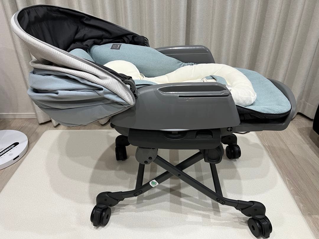 美品☆ネムリラ コンビ 手動スウィング BEDi Long ☆使用3ヶ月のみ