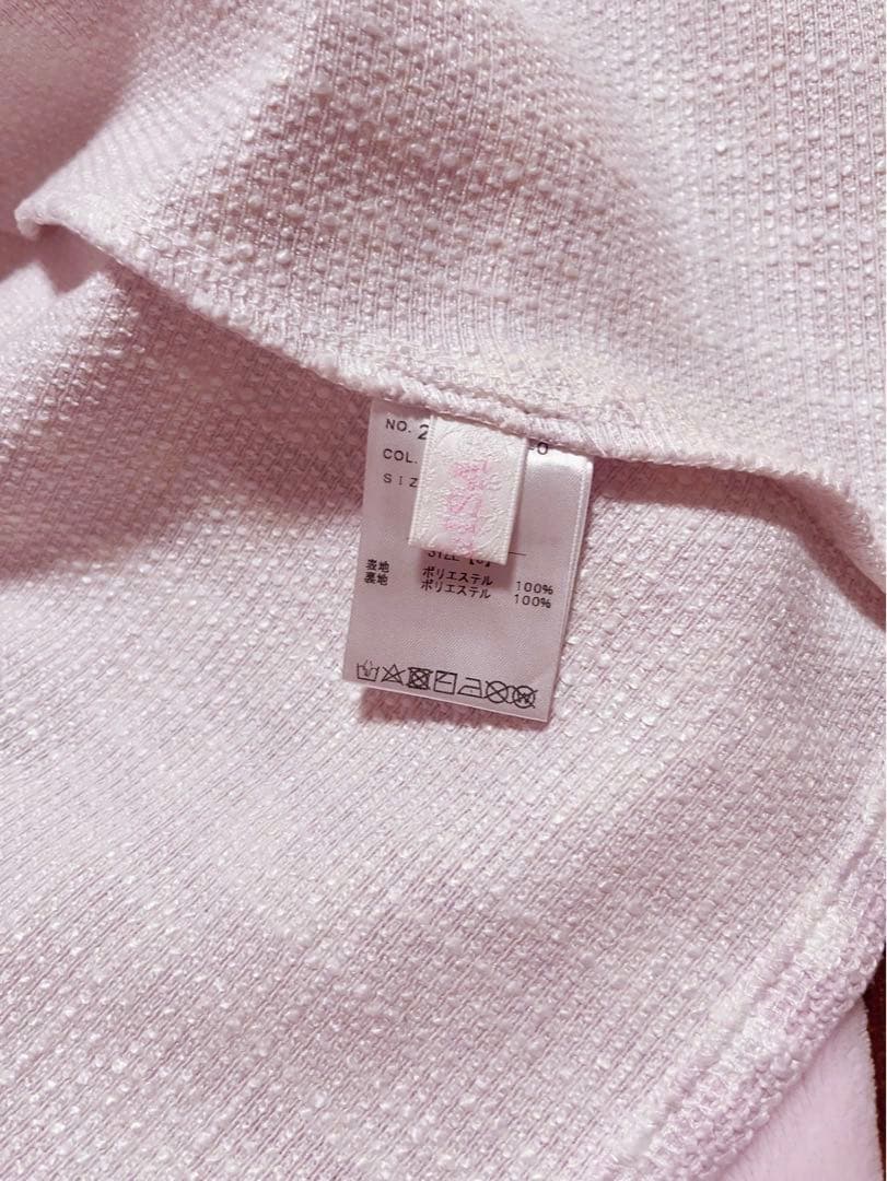 ♡lislisa♡ ギンガムツイードサスペンダー付スカパン　ピンク　美品　レア