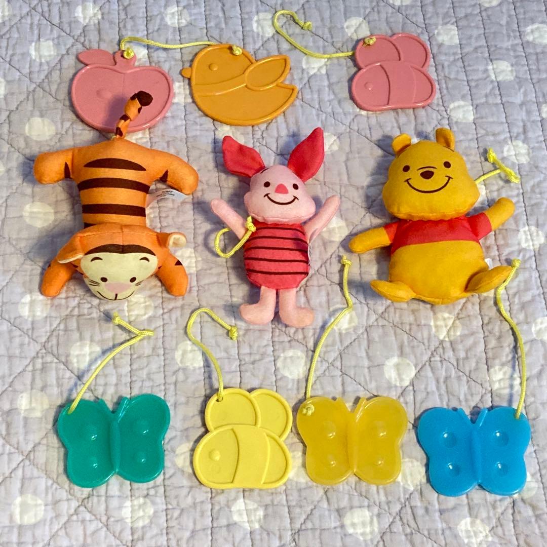 【美品・欠品なし・乾電池付き】6WAYジムにへんしんメリー　くまのプーさん