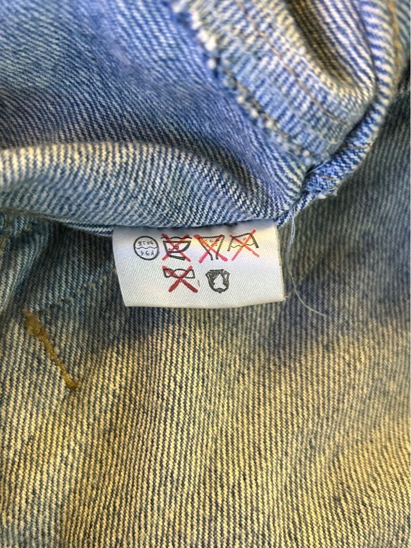 美品 FICCE フィッチェ デニム ジャケット ブルゾン ボレロ丈 M