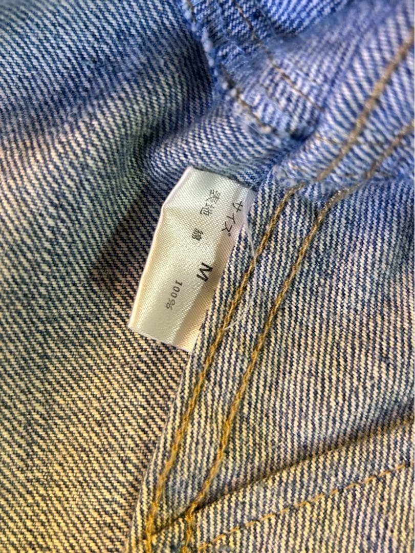 美品 FICCE フィッチェ デニム ジャケット ブルゾン ボレロ丈 M