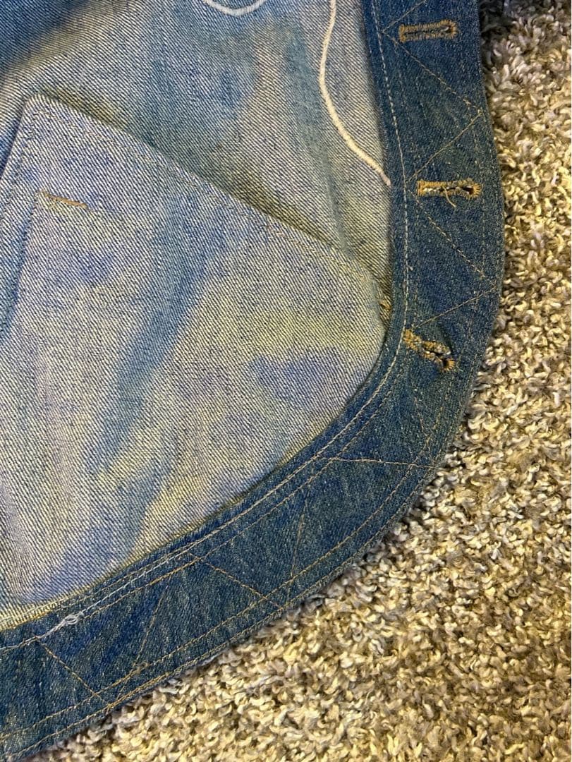 美品 FICCE フィッチェ デニム ジャケット ブルゾン ボレロ丈 M