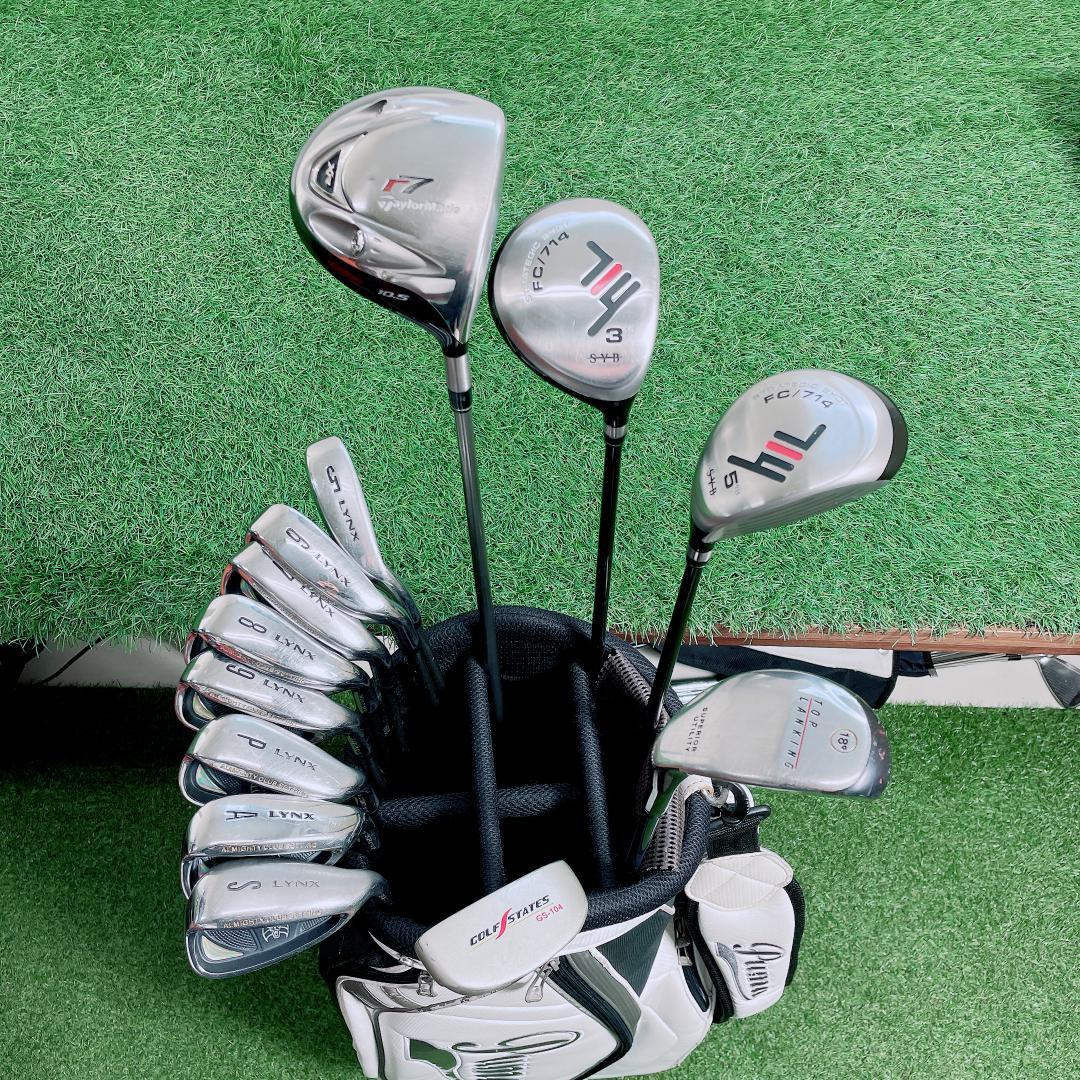 テーラーメイド r7 13本 メンズ ゴルフクラブ セット N2294