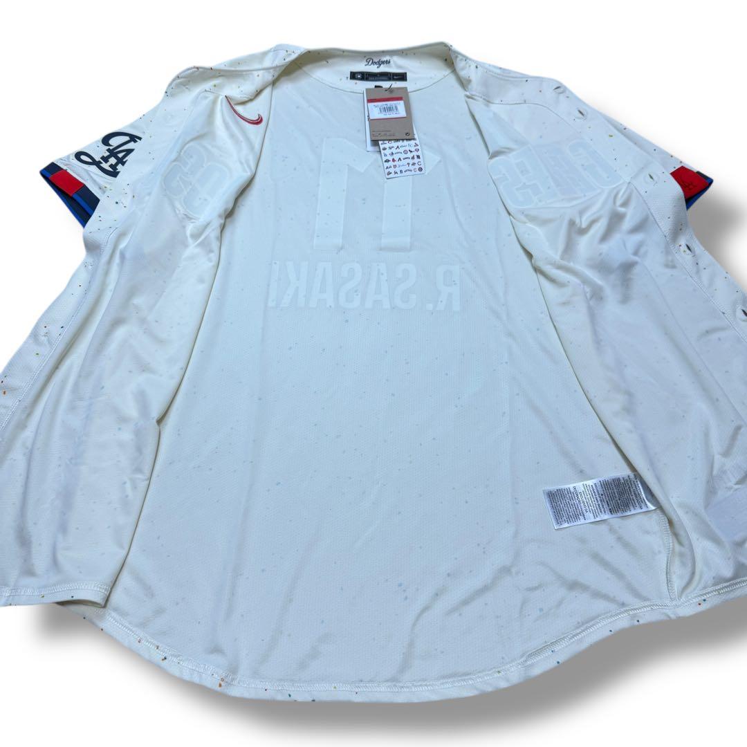 未使用タグ付　ドジャース　1631 シティコネクト ユニフォーム　佐々木郎希