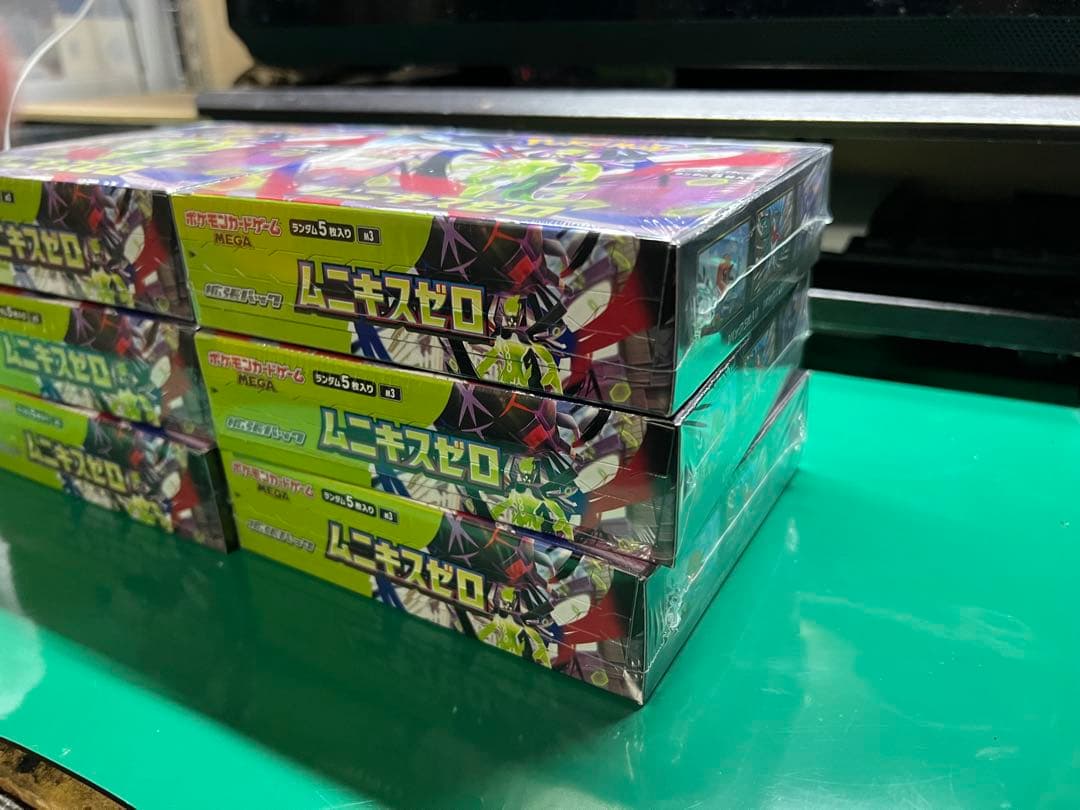 ポケモンカードゲーム ムニキスゼロ シュリンク付き6box