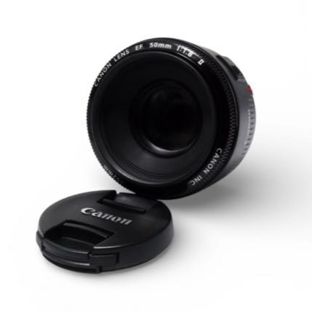 ⭐️付属品多数⭐️美品 Canon EF 50mm f/1.8 II 単焦点レンズ