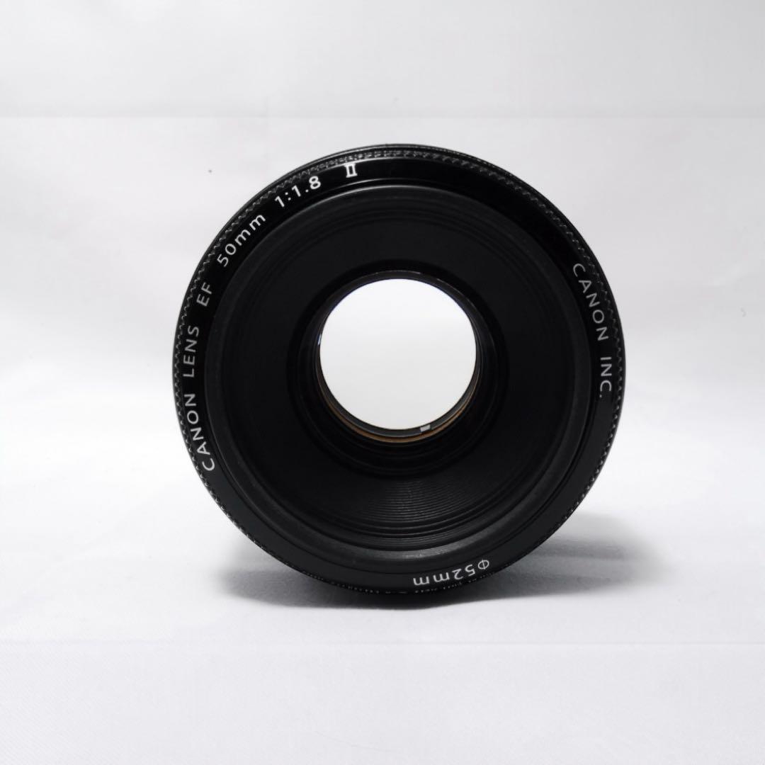 ⭐️付属品多数⭐️美品 Canon EF 50mm f/1.8 II 単焦点レンズ