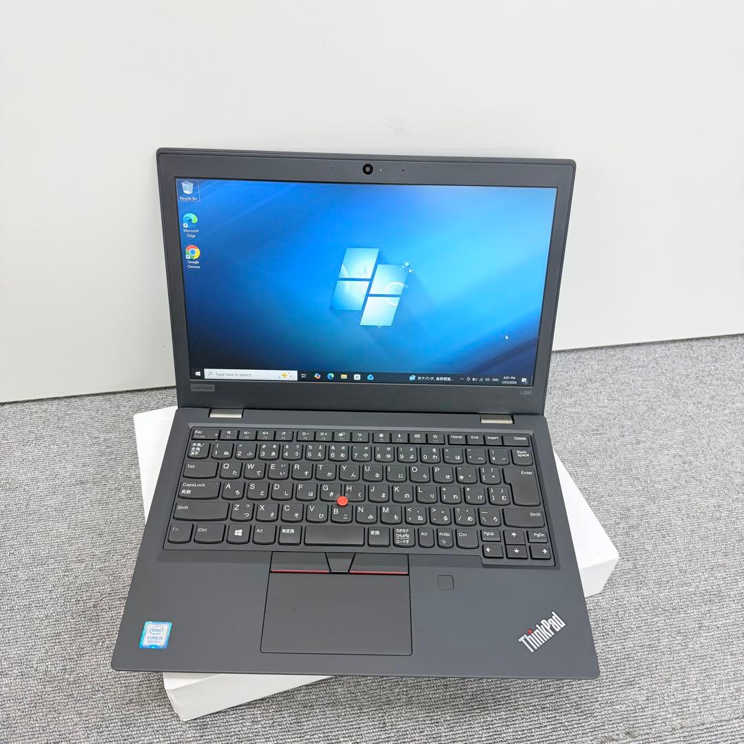 Lenovo ThinkPad L390 ノート8GB / 256GB