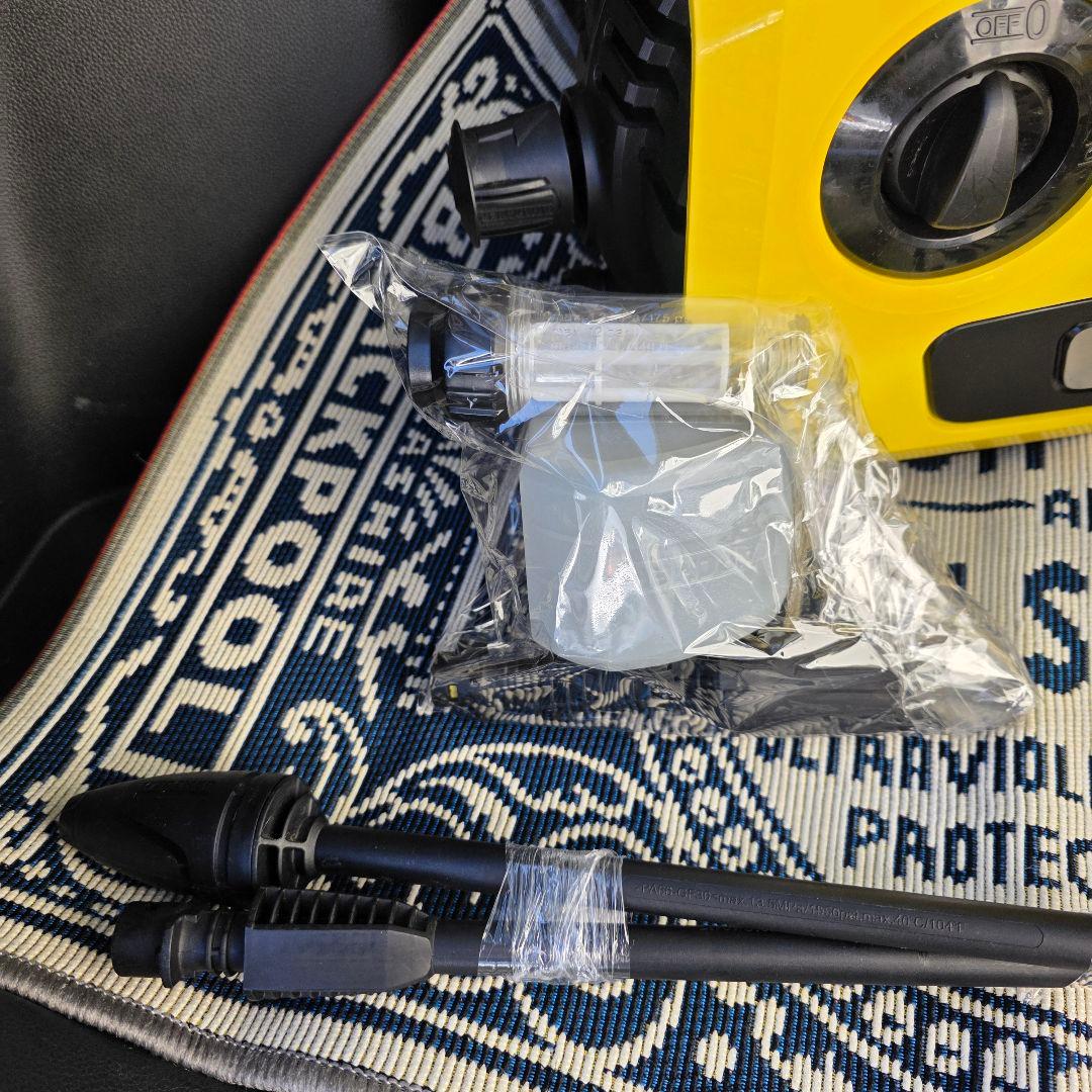 【1回使用の美品】高圧洗浄機 - K2サイレントと自吸用ホース付