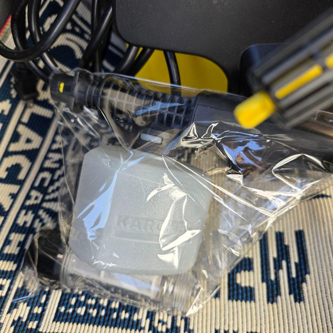 【1回使用の美品】高圧洗浄機 - K2サイレントと自吸用ホース付