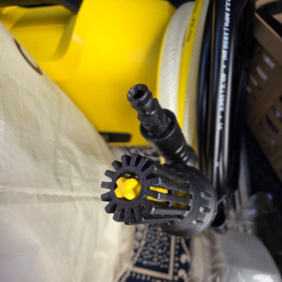 【1回使用の美品】高圧洗浄機 - K2サイレントと自吸用ホース付