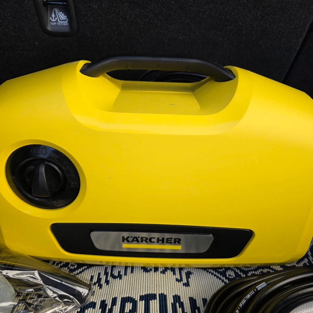 【1回使用の美品】高圧洗浄機 - K2サイレントと自吸用ホース付