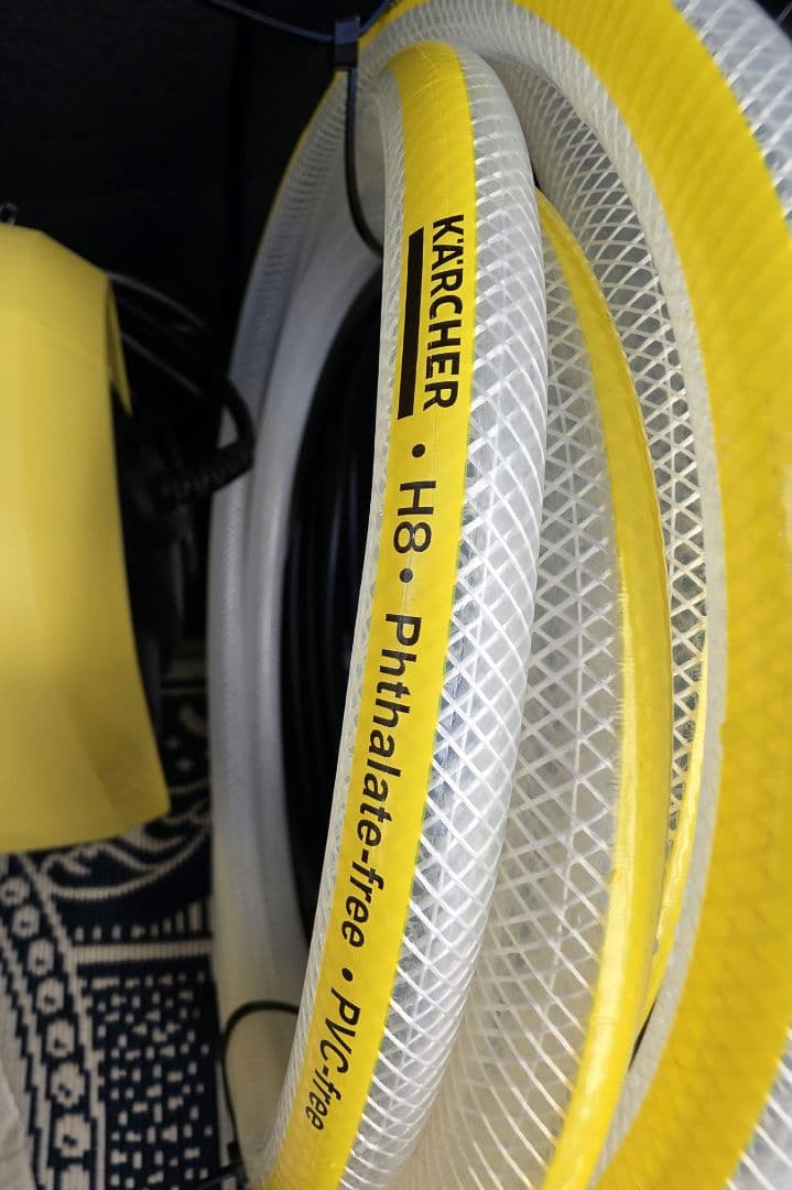 【1回使用の美品】高圧洗浄機 - K2サイレントと自吸用ホース付