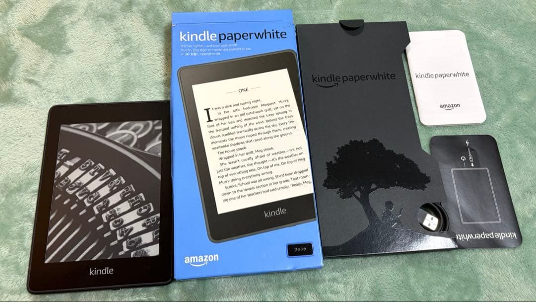 Kindle Paperwhite 防水32GB ブラック 第10世代モデル