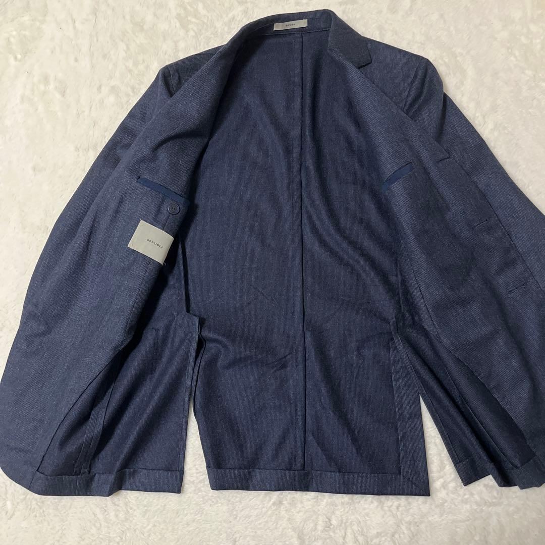 美品　BOGLIOLI DOVER スーツ　44 セットアップ　ネイビー　ウール