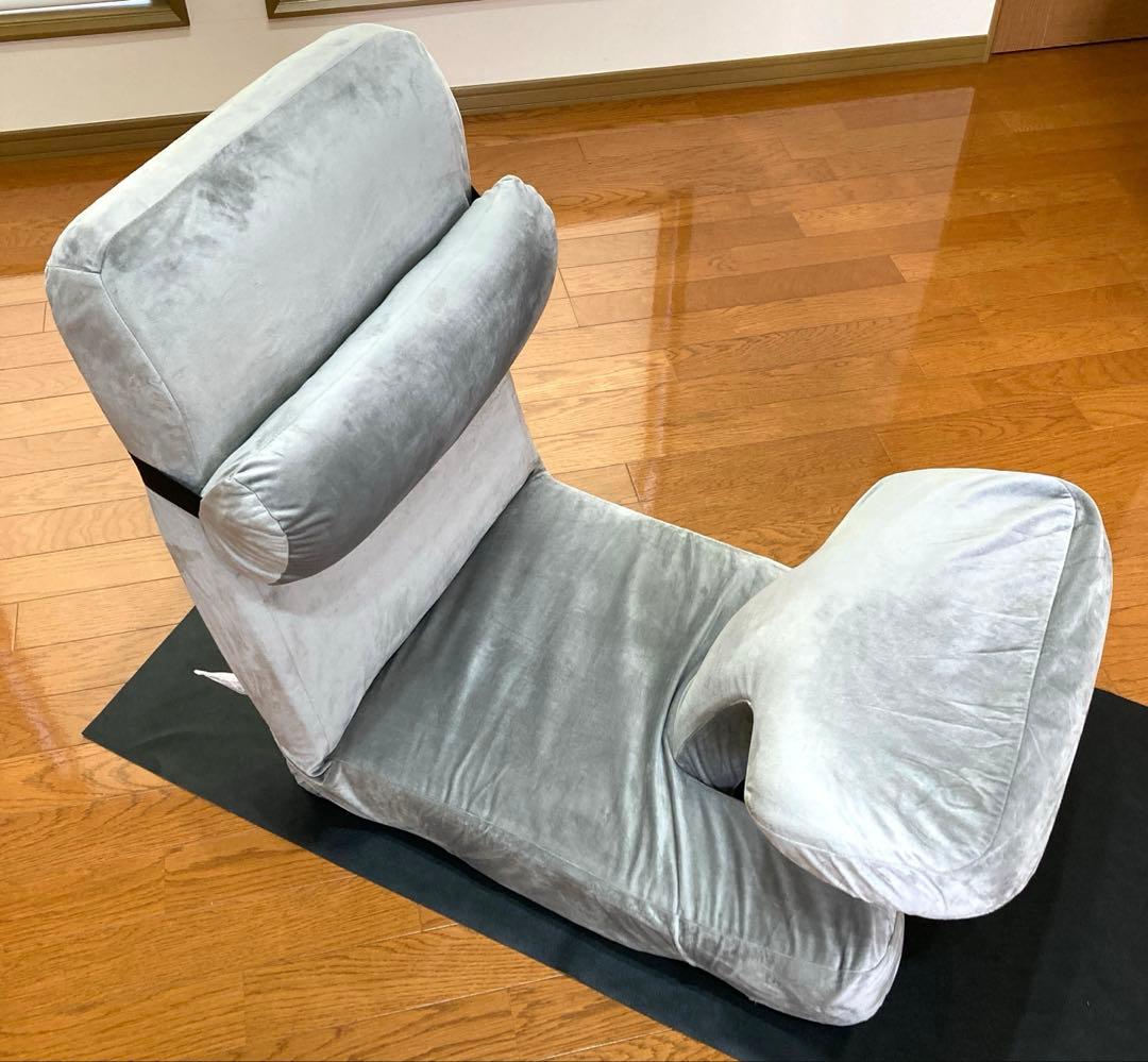 ニトリ　ゲーミング座椅子2 グレー（専用カバー付）※写真追加※